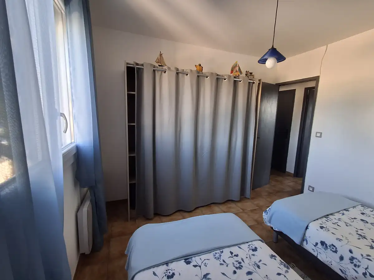 Chambre bleue
