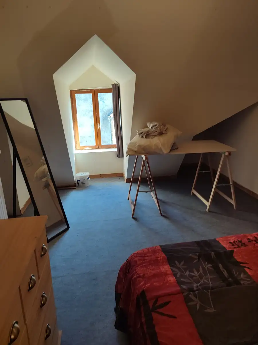 chambre bleue