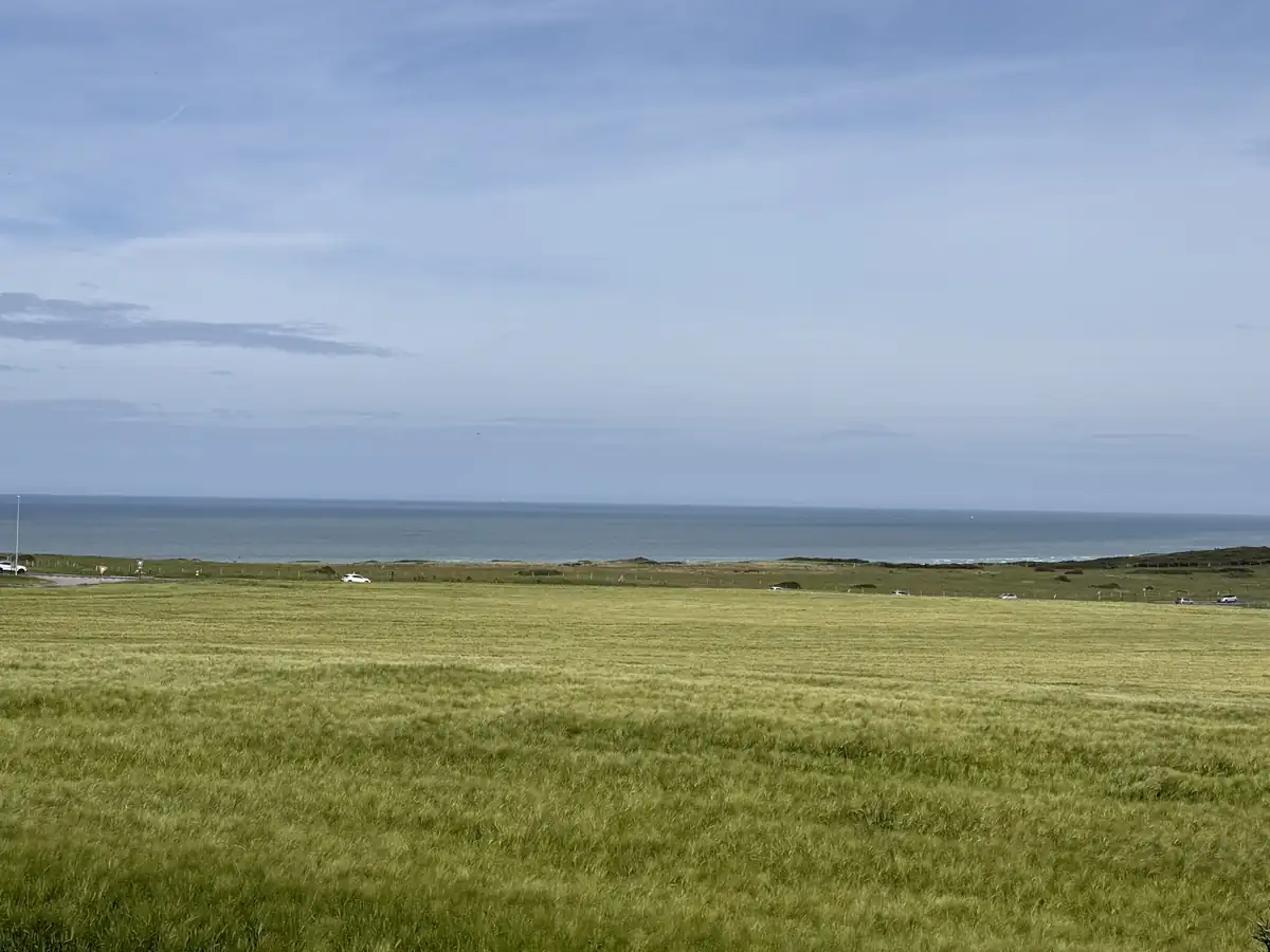 Wimereux, la Baie Saint Jean, face campagne et face mer — Wimereux, la Baie Saint Jean, face campagne et face mer