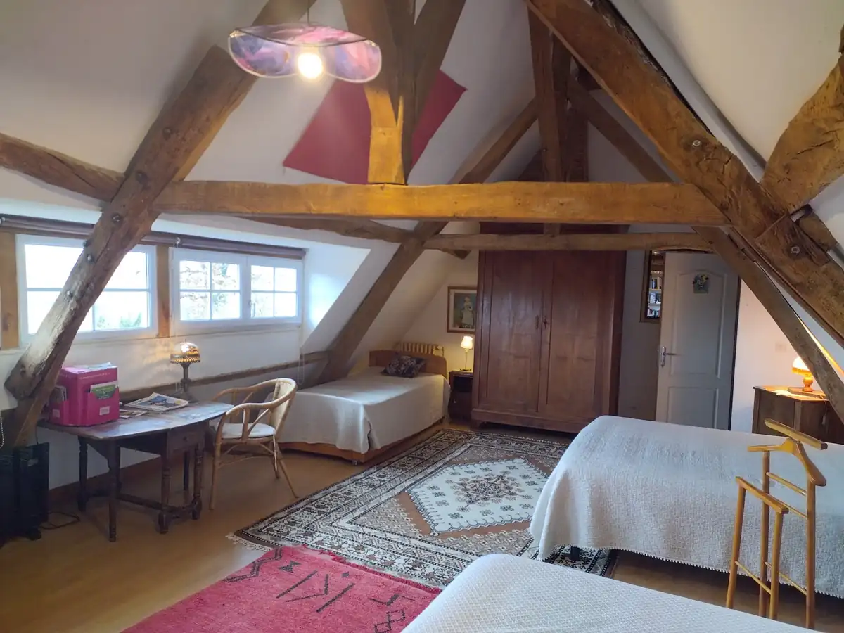 Grande chambre avec vue panoramique