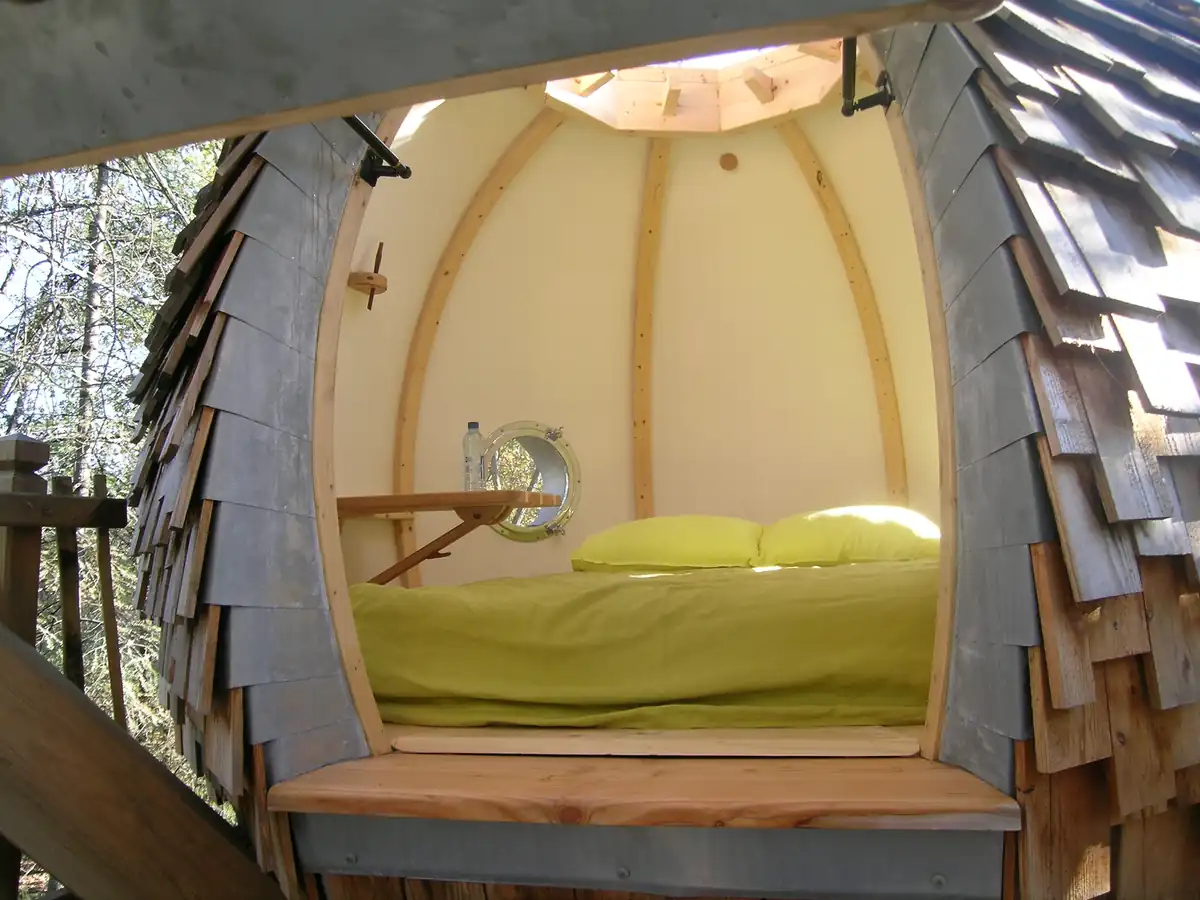 Cabane Perchée Le Lov'Nid