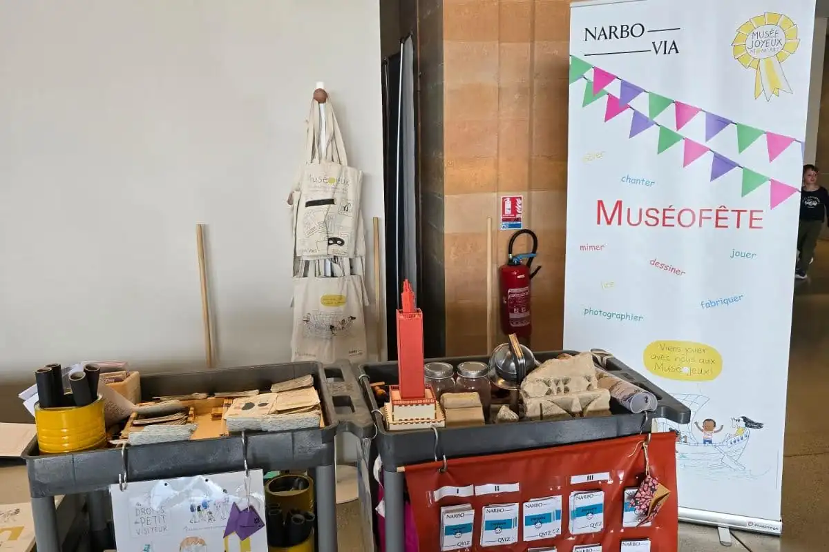 L'espace muséographique moderne de Narbo Via à Narbonne