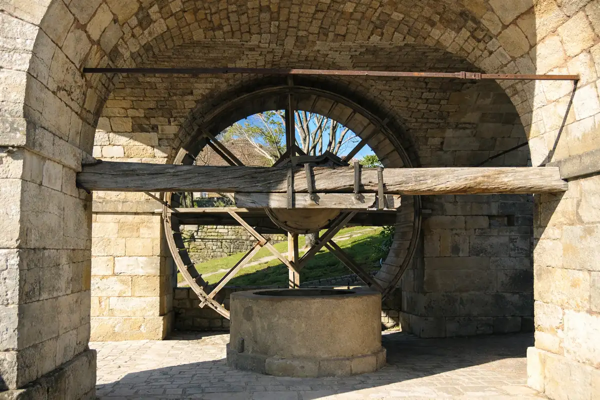 Détail architectural des murailles de la citadelle de Besançon