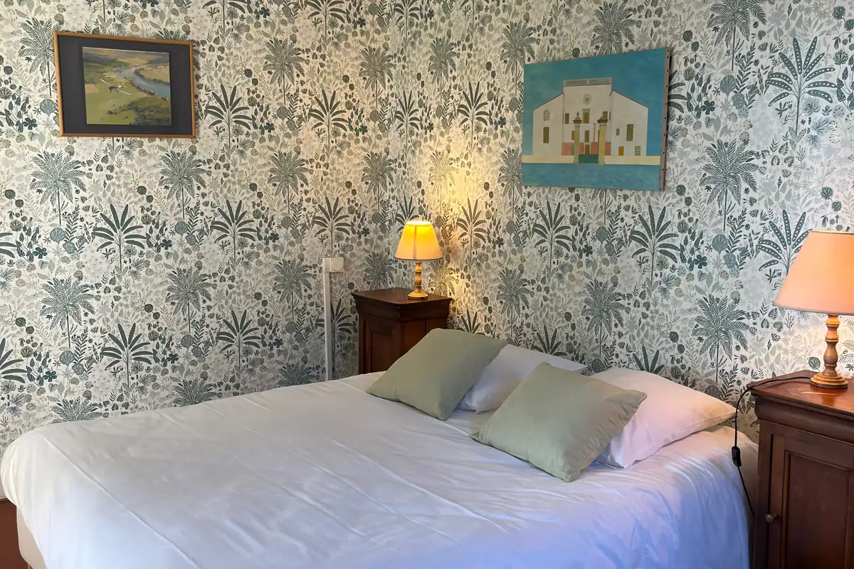 Suite avec vue sur jardin